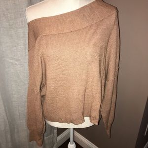 Free People Tan Sweater
